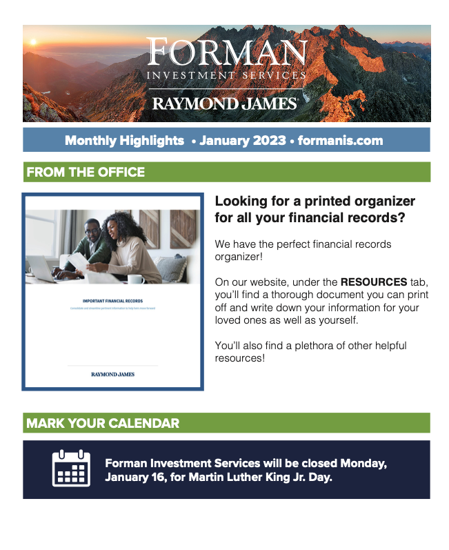 Cover Image of Current Newsletter